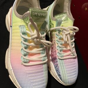 Steve Madden Multicolor Knit Sneakers
